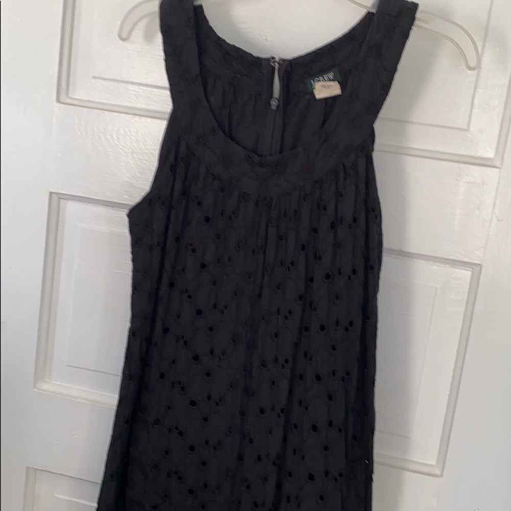 J Crew Black Formal Cocktail Dress